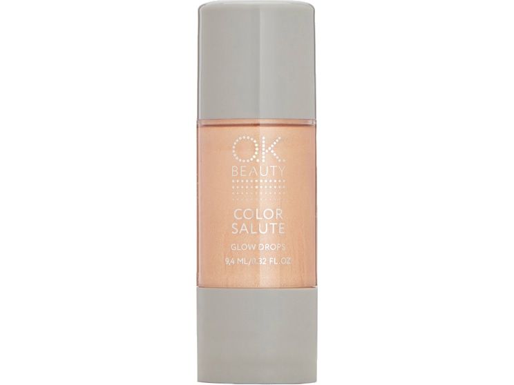 Хайлайтер для лица и тела жидкий OK BEAUTY COLOR SALUTE GLOW DROPS