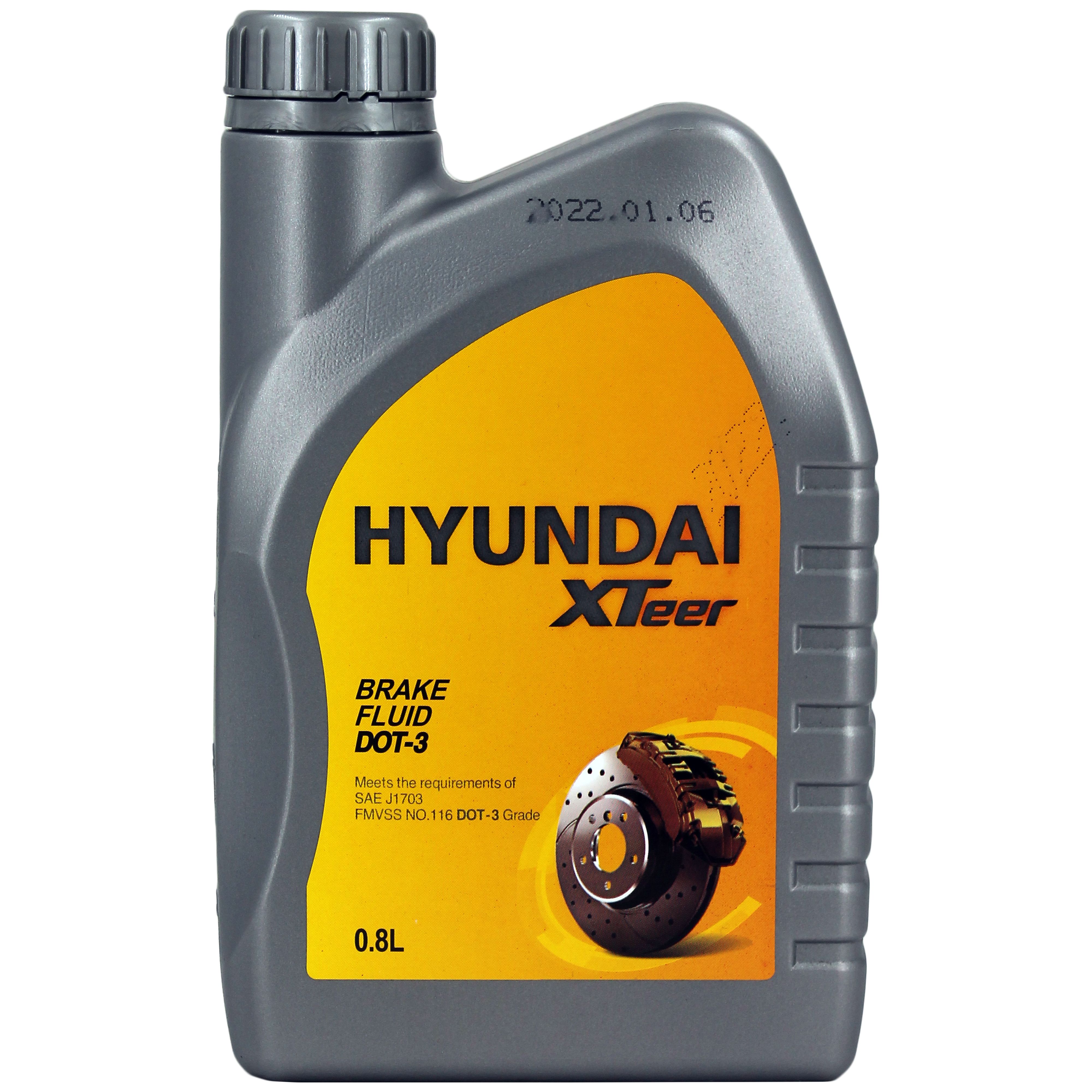 Жидкость тормозная HYUNDAI XTeer Brake Fluid DOT-3 0,8 л