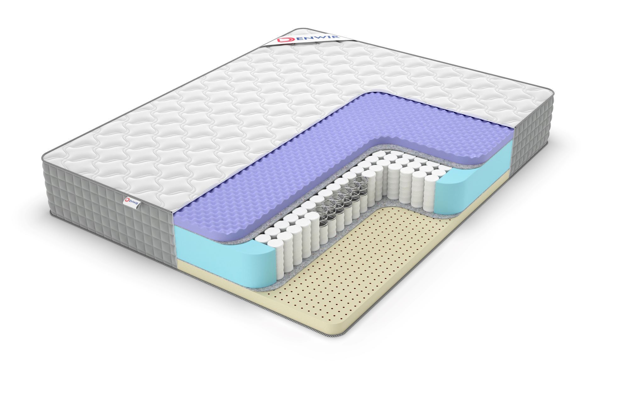 DENWIRМатрасExtraFiveSoftTFK,Независимыепружины,120х195см