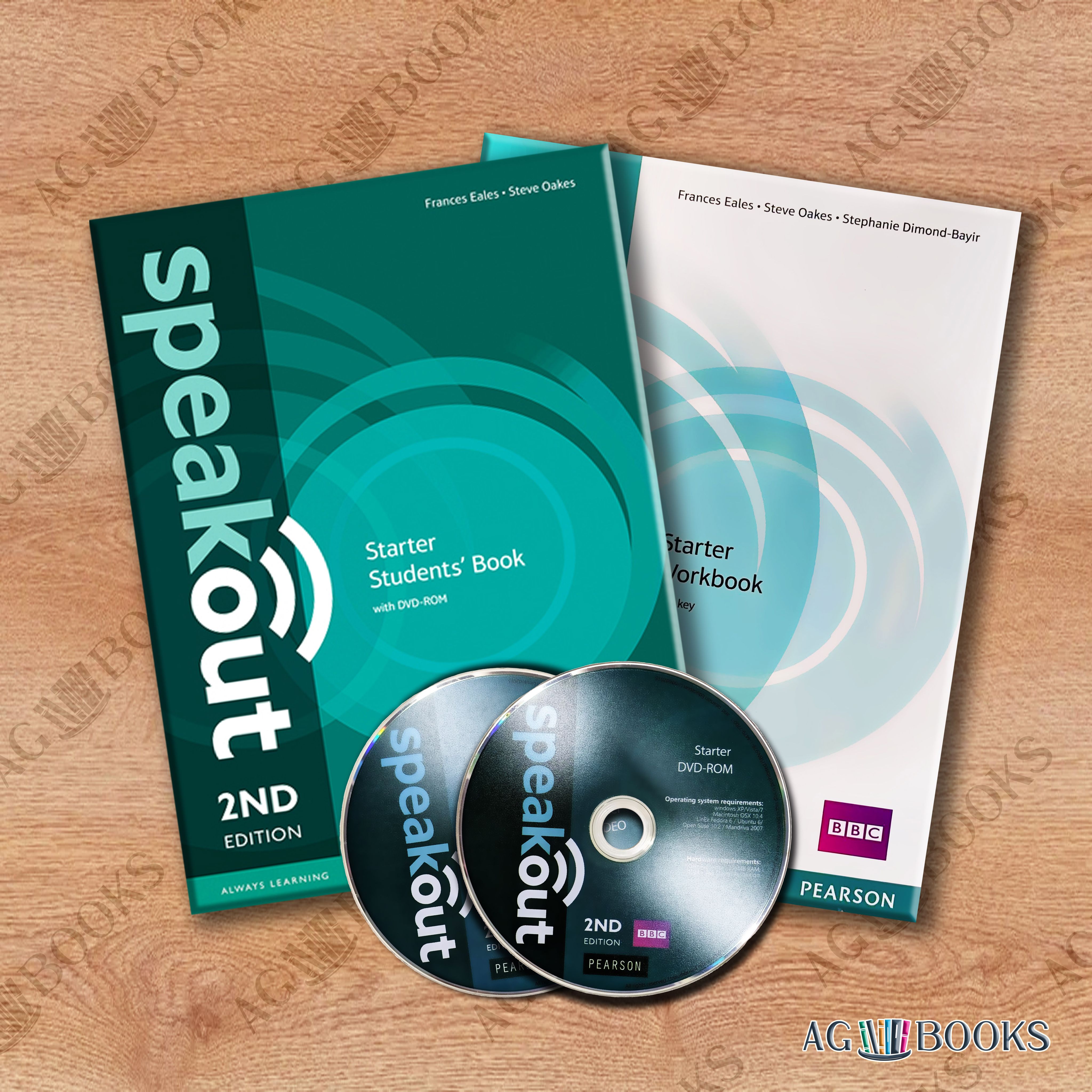 Speakout Starter (2-е издание) комплект Учебник + Рабочая тетрадь + 2 DVD