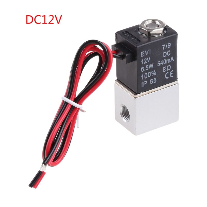 DC12V/DC24V/AC220Vминиатюрныйэлектрическийсоленоиддляклапана2путивоздушногопневматического