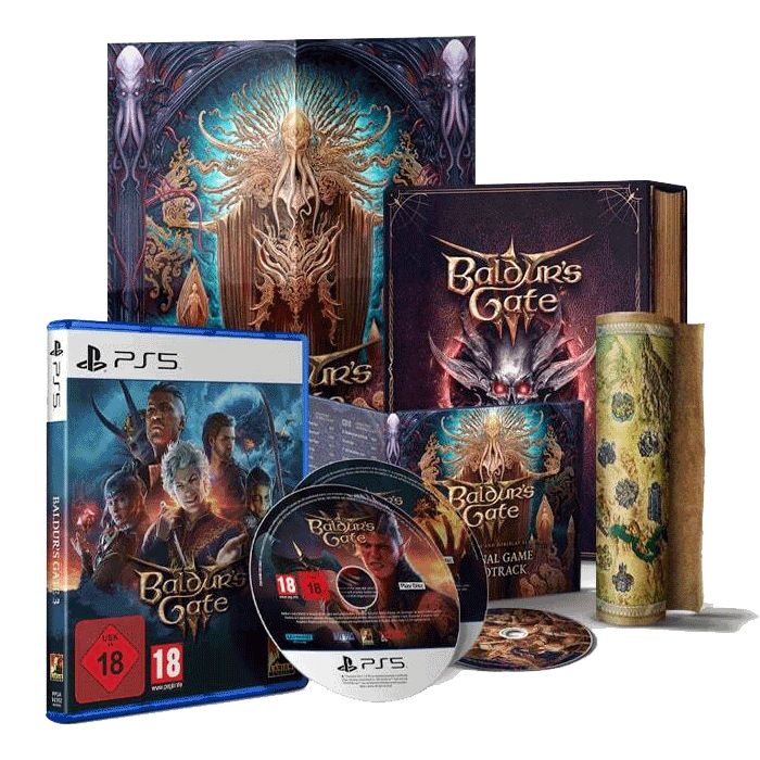 Игра Baldurs Gate 3 Deluxe Edition (PS5) (PlayStation 5, Русские субтитры)