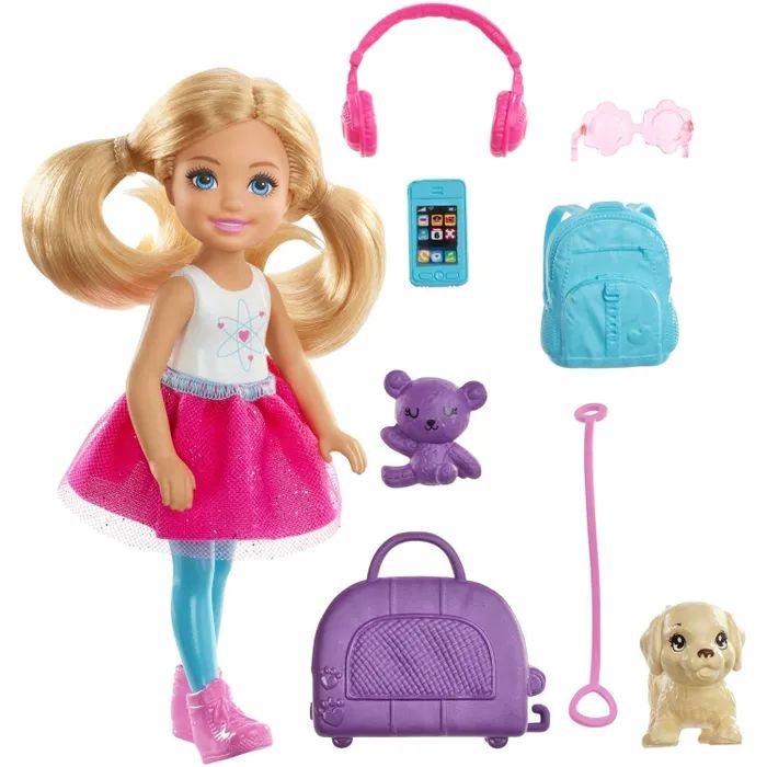 Barbie travel doll target sale