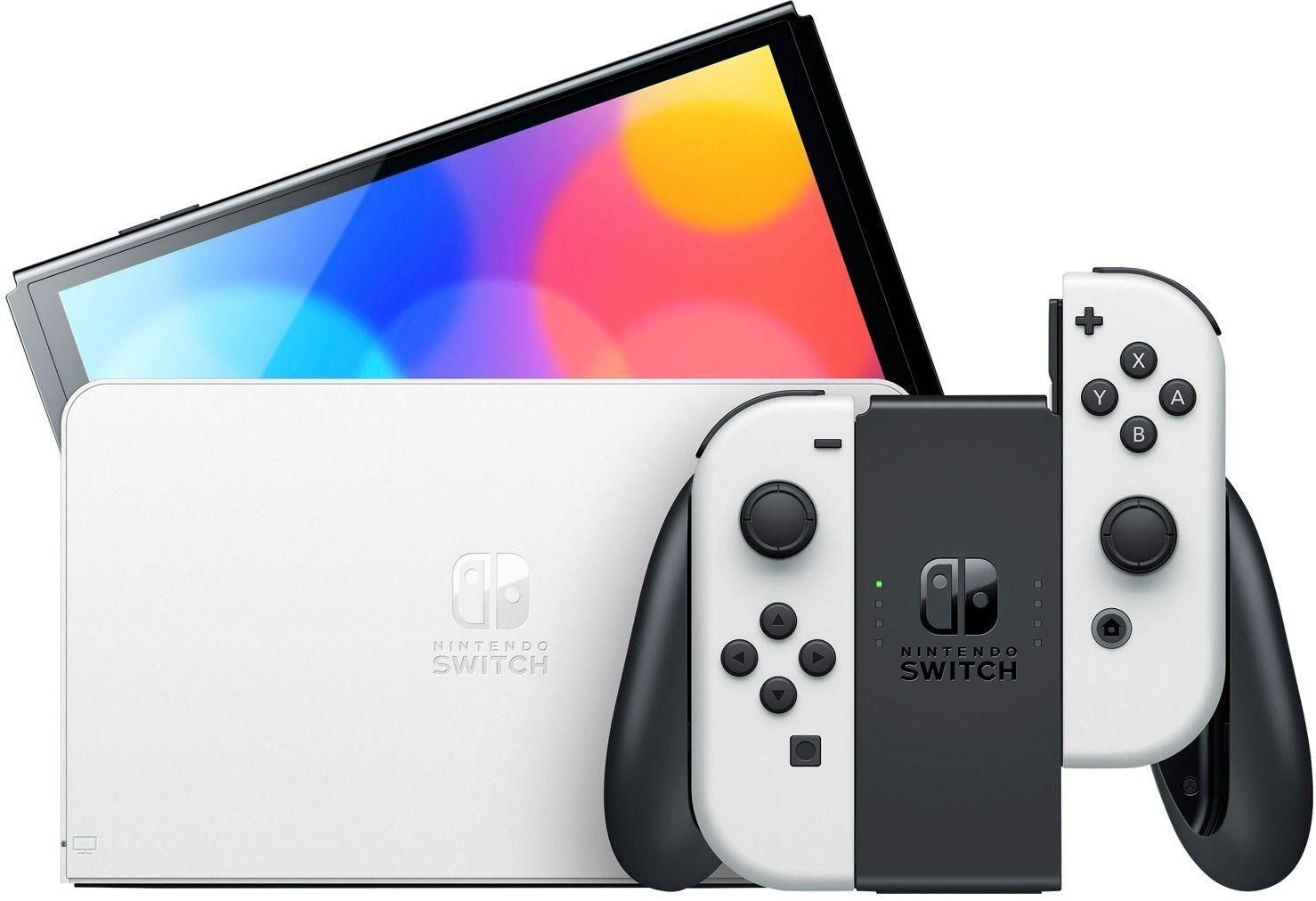 Приставка nintendo switch 64 гб игровая. Нинтендо свитч OLED. Игровая приставка Nintendo Switch OLED 64 ГБ. Nintendo Switch OLED 64gb White. Нинтендо свитч 64 ГБ.