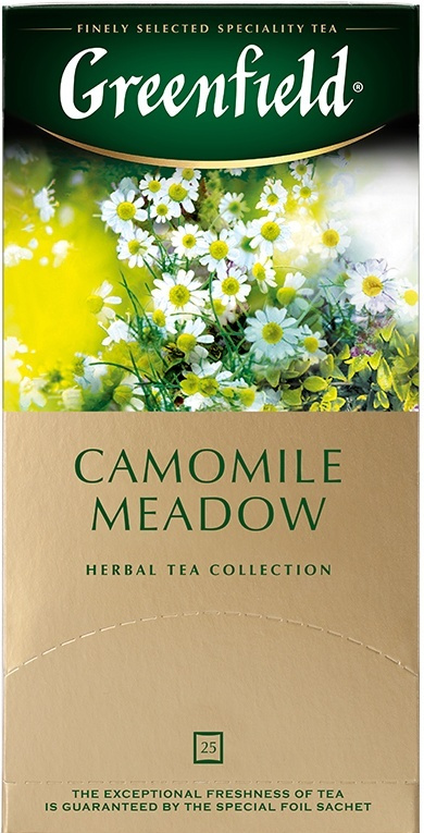 Чай в пакетиках травяной Greenfield Camomile Meadow, 25 шт #1