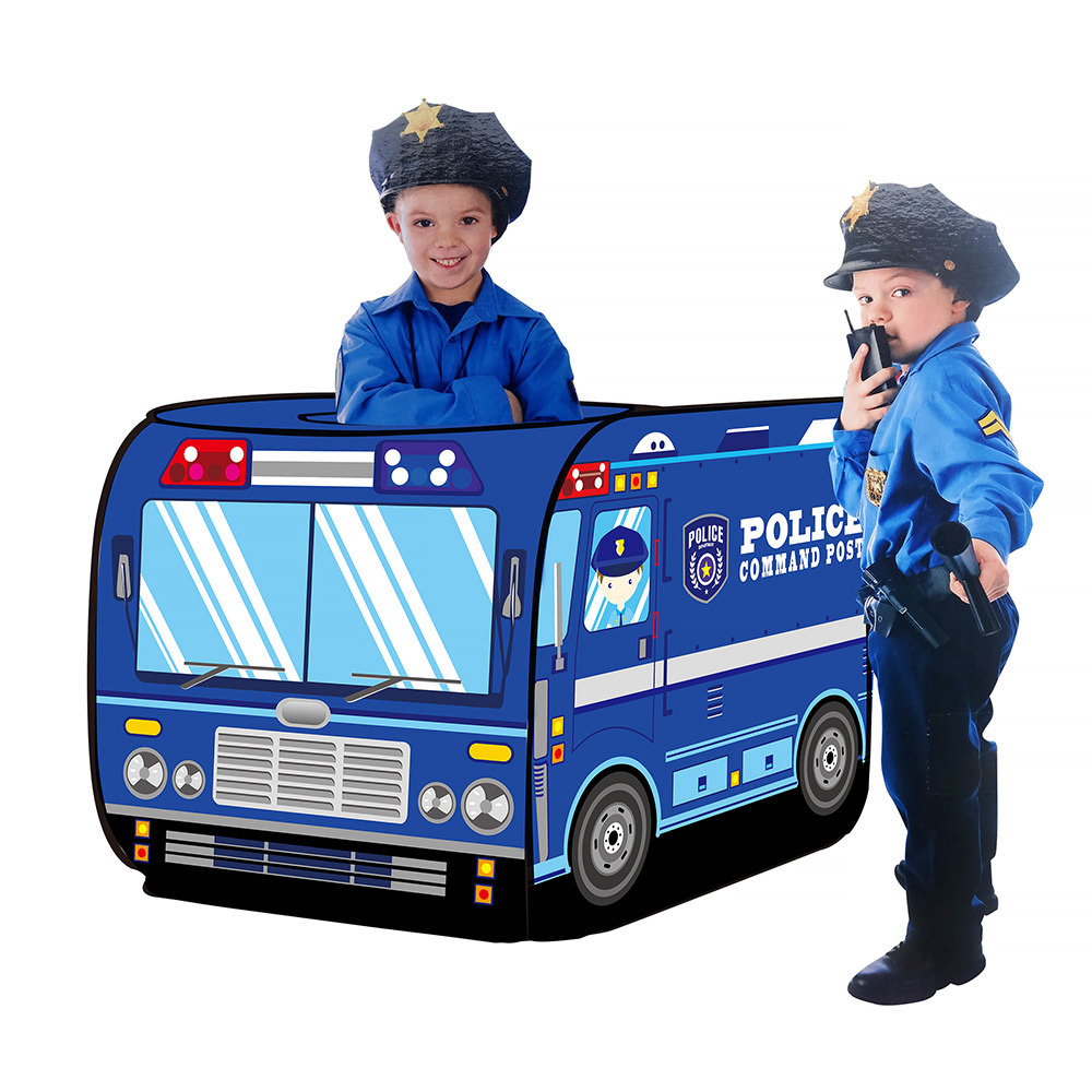Детский игровой дом Pituso Полицейский фургон + 50 шаров #1