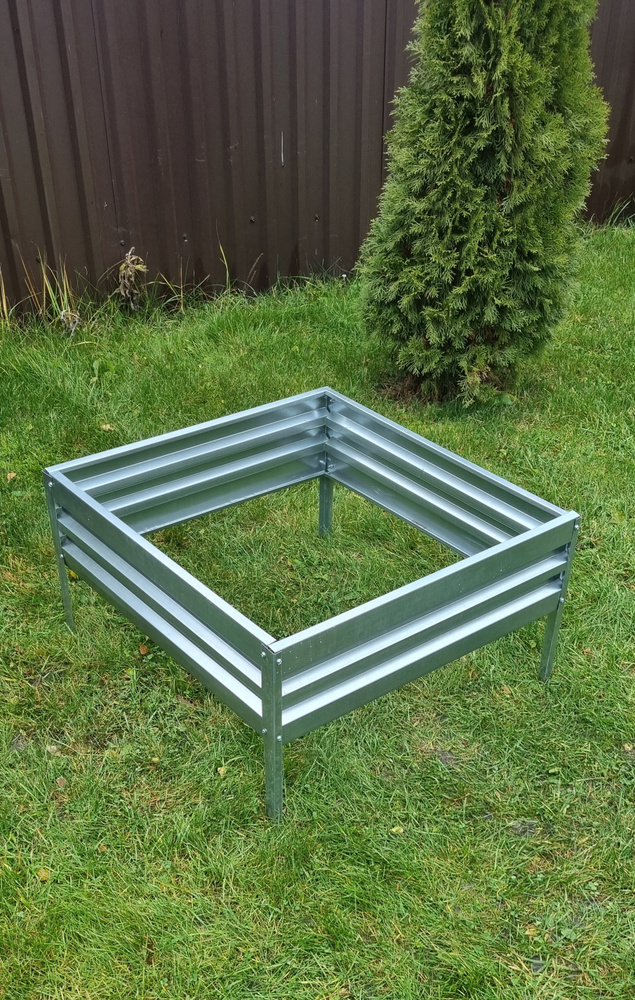 Оцинкованные грядки высота 40 см комплект. Грядки почтой. Грядки оцинкованные 0,20 х 2 х 1 м зеленый. Грядка 6 м. , h.