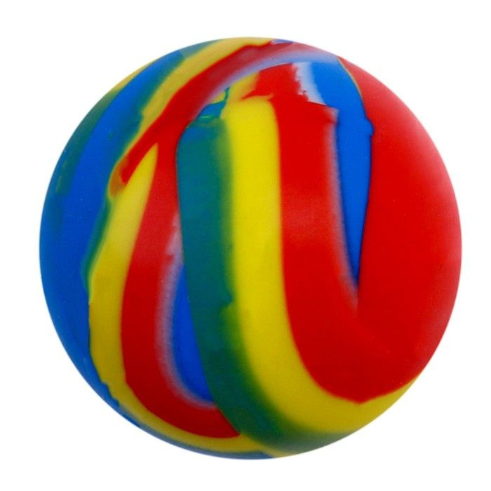 Мяч каучук 2,4 см, 100 штук #1