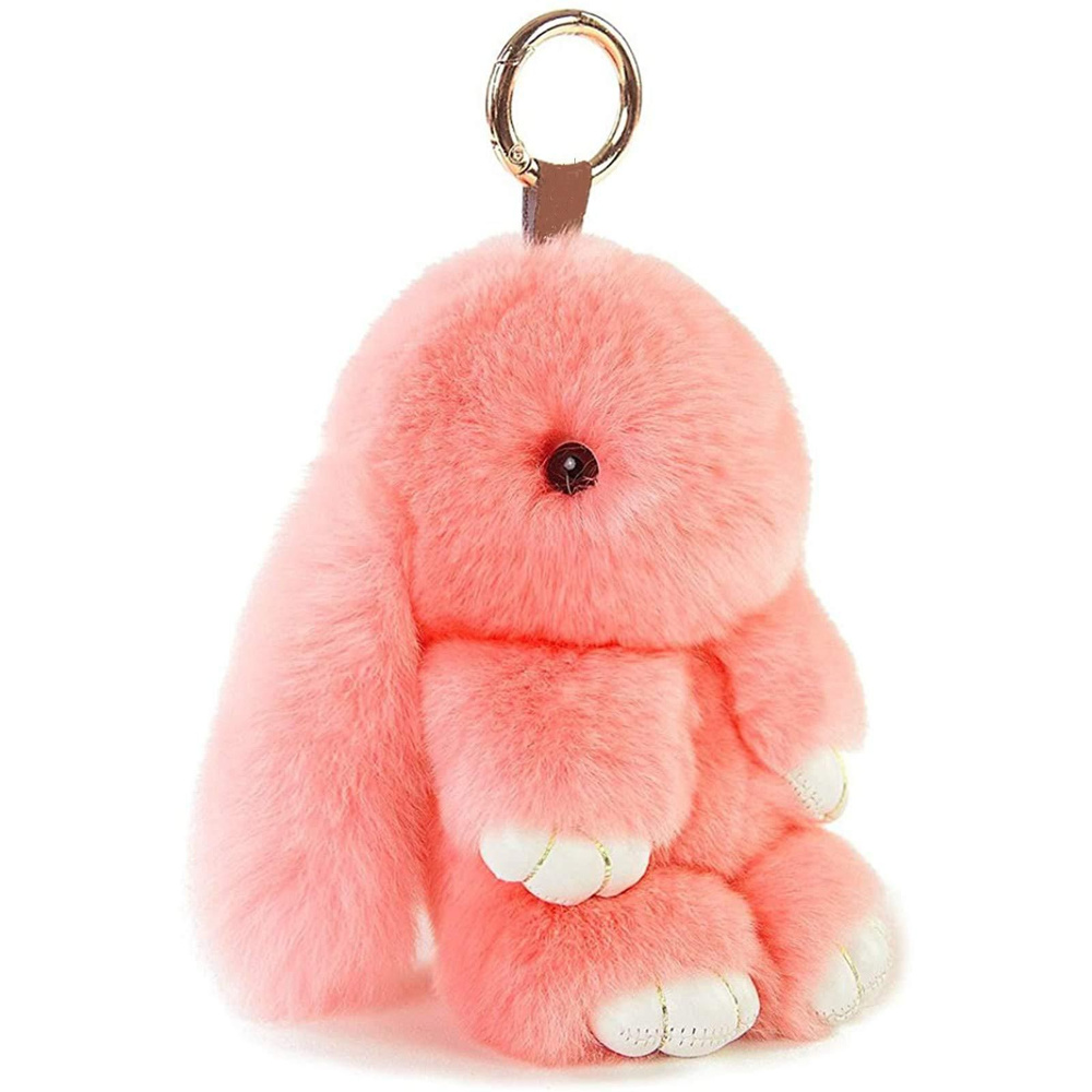 Fur Keychain зайчик