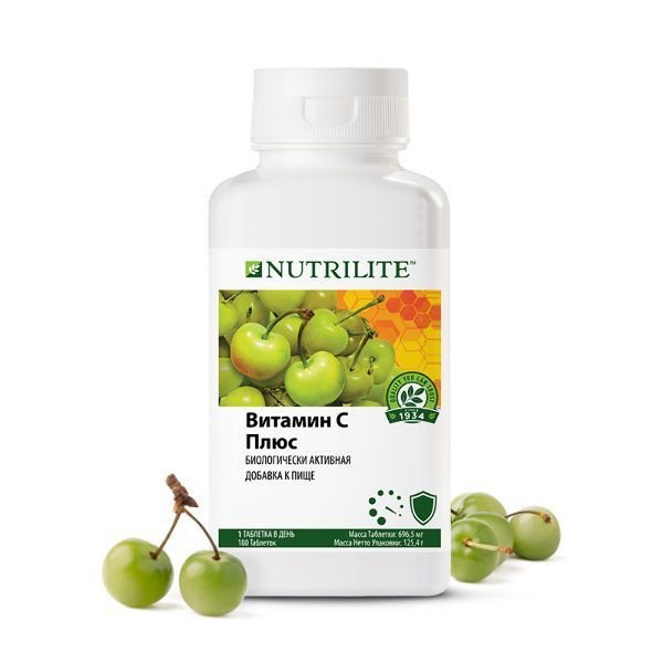 Amway/Амвей NUTRILITE Витамин С плюс, 180 таб - купить с доставкой по ...