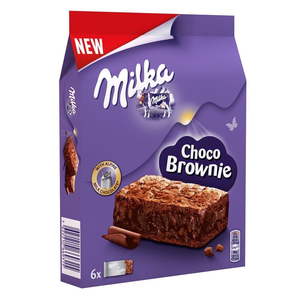 Бисквит Milka Choco Brownie 150гр #1