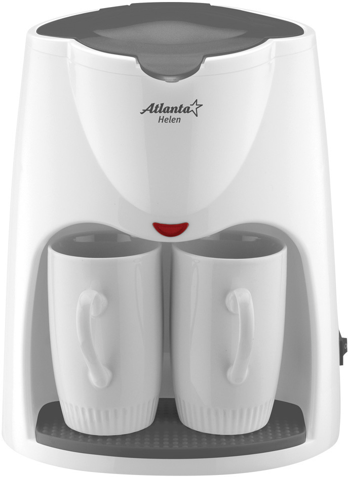 Кофеварка электрическая Atlanta ATH-2208, белый #1