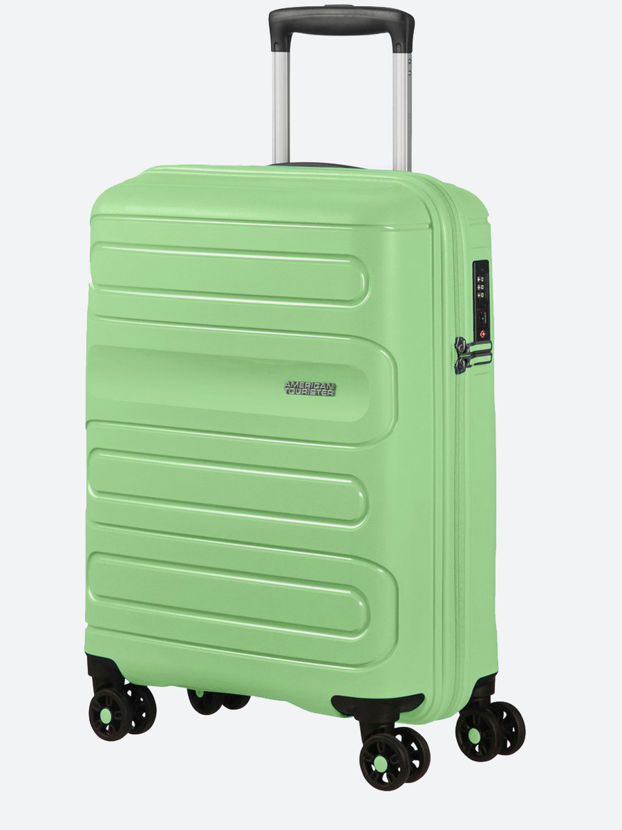 Чемодан American Tourister, Пластик, 55 см, 38 л — купить в интернет ...