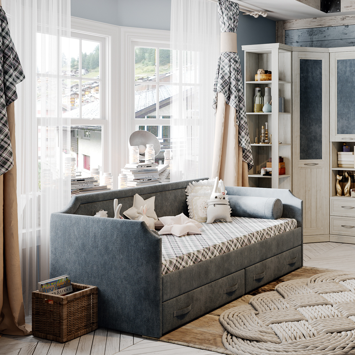 odnospalnaya krovat kantri kantri 90x200 sm kupit po vygodnoj cene v internet magazine ozon