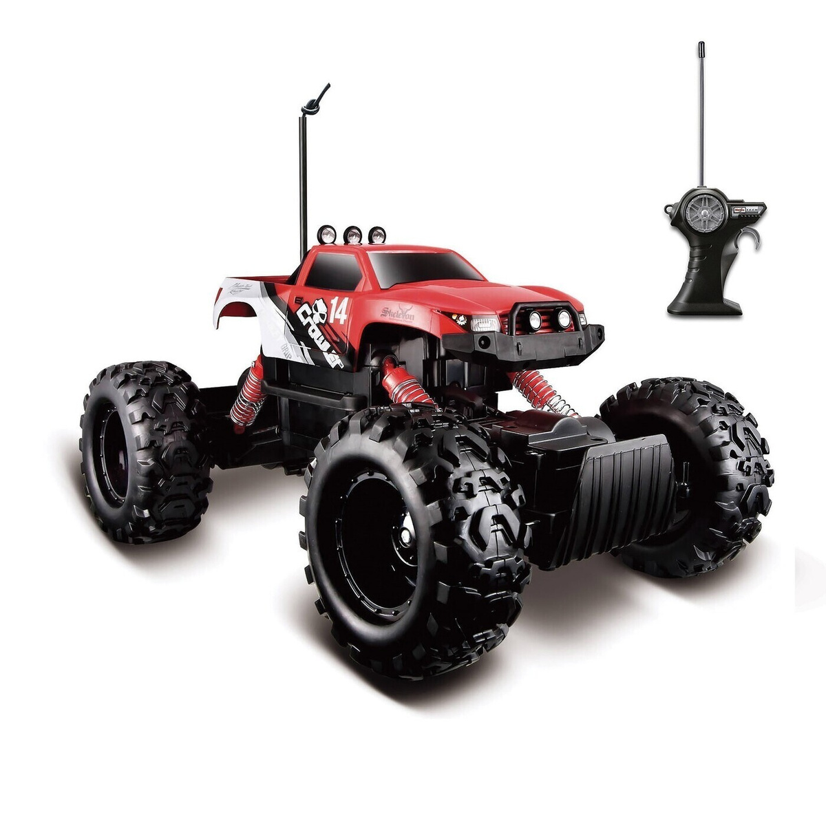 Maisto машинка радиоуправляемая "Rock Crawler - 27Mhz" красная 81152/2 ...