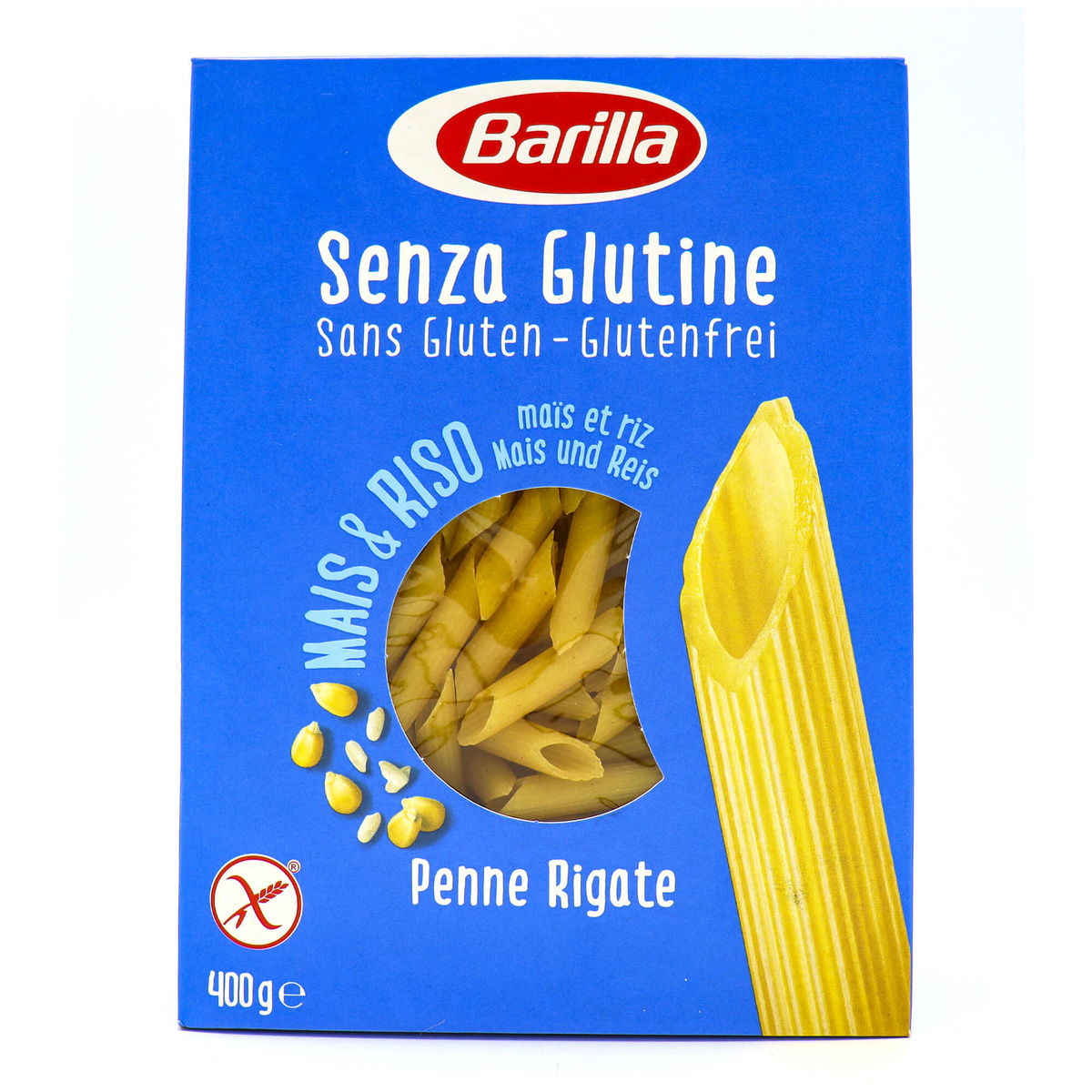 Макароны "Barilla" Пенне Ригате без глютена 400 г — купить в интернет ...