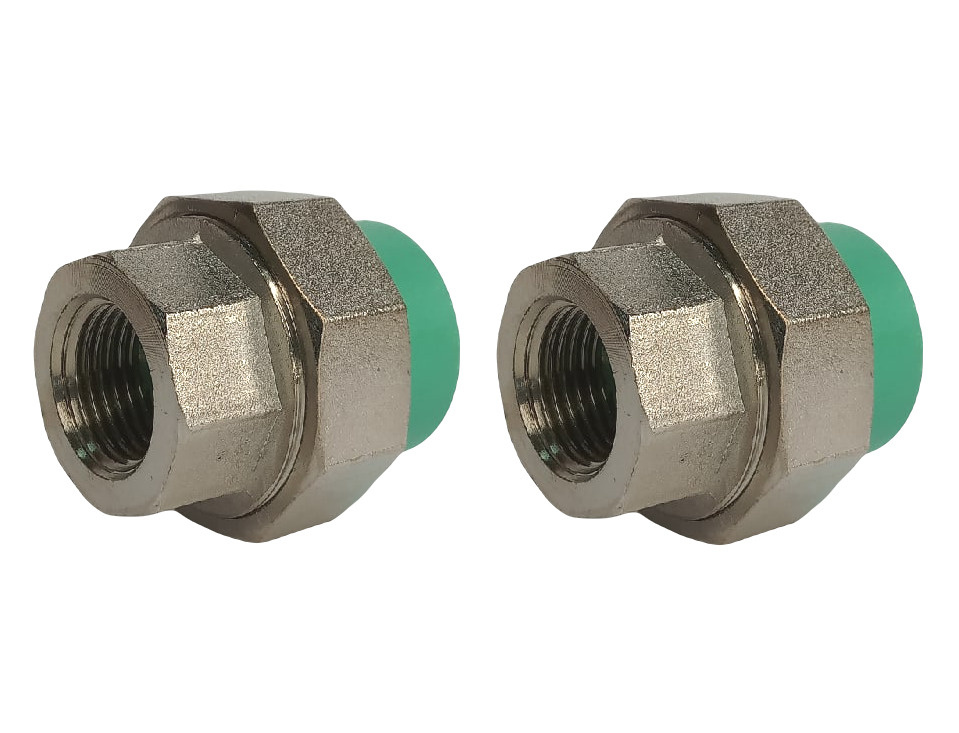 Муфта полипропиленовая комбинированная, разъёмная (американка) ВР 25x3 ...