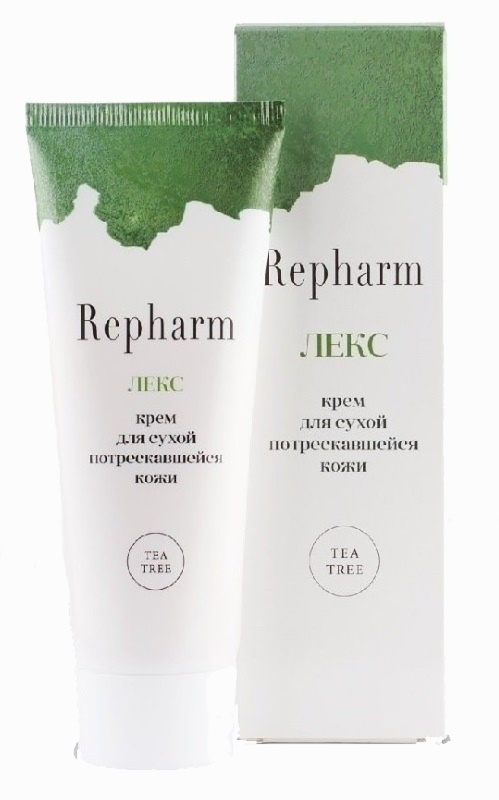 Repharm "Лекс" Крем для сухой потрескавшейся кожи, 70 мл / крем для тела / для рук / косметика женская #1