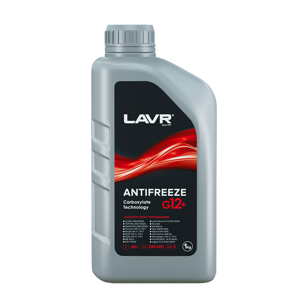 Охлаждающая жидкость Antifreeze G12 LAVR, 1 КГ / Ln1705 #1