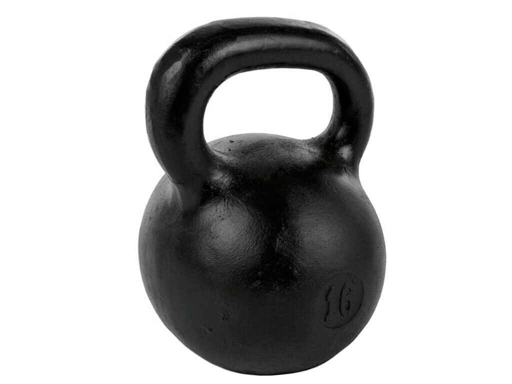 гиря, 16 кг - купить по выгодной цене в интернет-магазине OZON