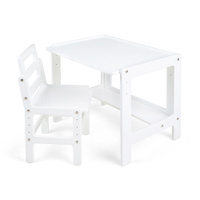 Детский растущий комплект стол и стул Artolino, белый. Спонсорские товары
