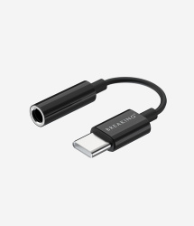 Адаптер Breaking, AUX 3.5мм - USB-C (Черный). Полезные кабели