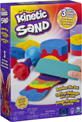 Песок кинетический Kinetic Sand Радуга 