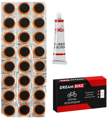 24 отзыва на Велосипедная аптечка Dream Bike, набор латок-самоклеек для ...