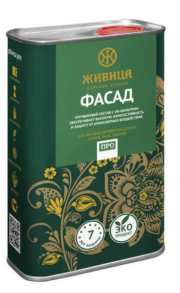Царские краски Живица Масло для дерева ПРО_Z01 1 л., прозрачный ...