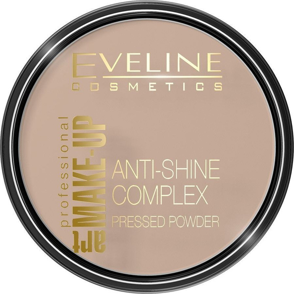 Eveline Anti-shine Complex Pressed Powder Матирующая минеральная пудра ...
