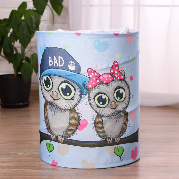 Корзина для игрушек Сима-ленд 3744283, 43х43х35 см - купить по низкой ...