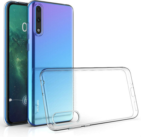 Силиконовый чехол/накладка для Huawei Y8p(2020) / Honor 30i прозрачный ...