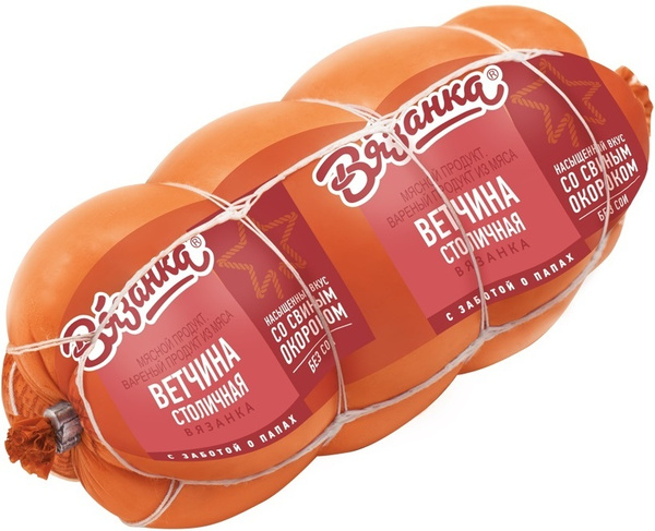 Ветчина Вязанка Столичная, 500 г - купить с доставкой по выгодным ценам ...