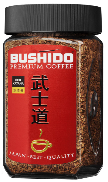 Кофе растворимый BUSHIDO Сублимированный 100г. 1шт. - купить с ...