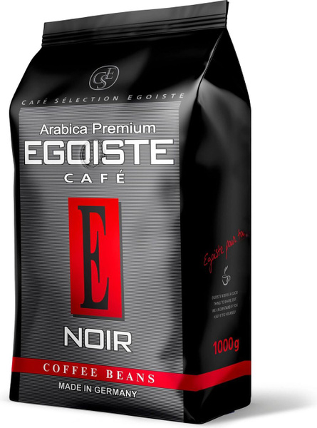 Кофе в зернах Egoiste Noir, 1 кг - купить с доставкой по выгодным ценам ...