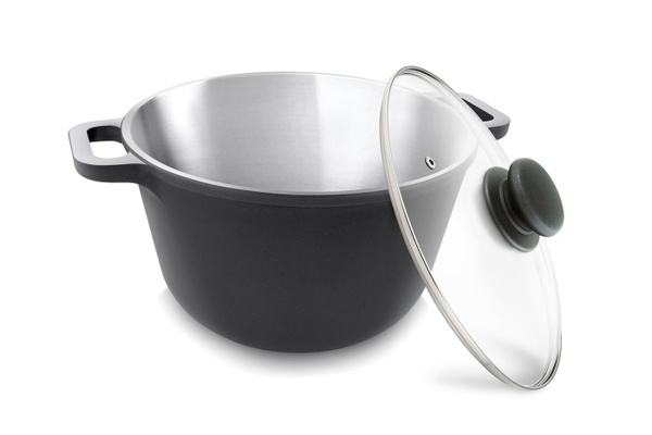 Казан глубокий c декорированным покрытием, 3 л - купить по выгодной ...