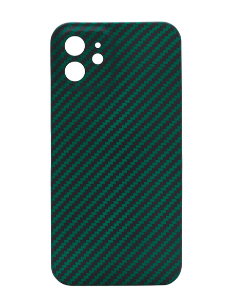 Кевларовый чехол DiXiS Carbon Case для iPhone 12 Mini (G12M-CM) матовый ...