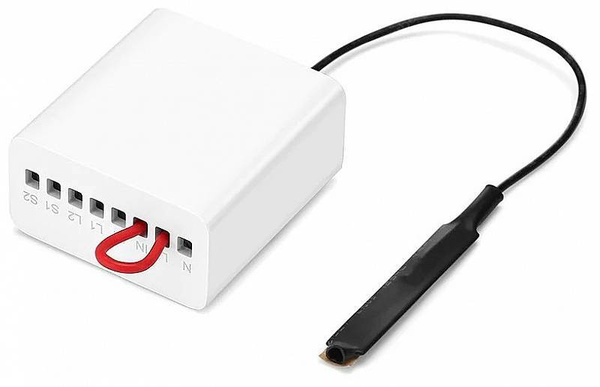 Двухканальное реле aqara подключение схема Двухканальное реле Aqara ZigBee для умного дома (LLKZMK11LM) Только для России -