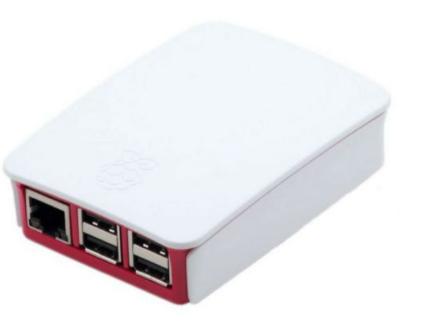 Raspberry Pi Компьютерный корпус Pi Official Pi 3 Case, красный, белый ...