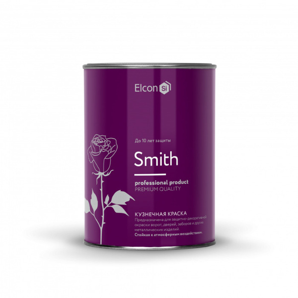 краска elcon smith. 8 кг. краска по металлу elcon smith с молотковым эффектом. краска elcon smith. краска по металлу elcon smith.