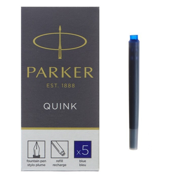Характеристики Набор картриджей для перьевой ручки Parker Z11, 5 штук ...