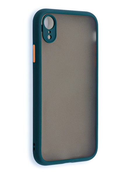 Чехол противоударный матовый с защитой камеры для iPhone XR айфон XR ...