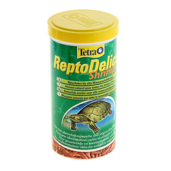 Корм сухой для черепах Tetra ReptoDelica Shrimps 1л деликатес из ...