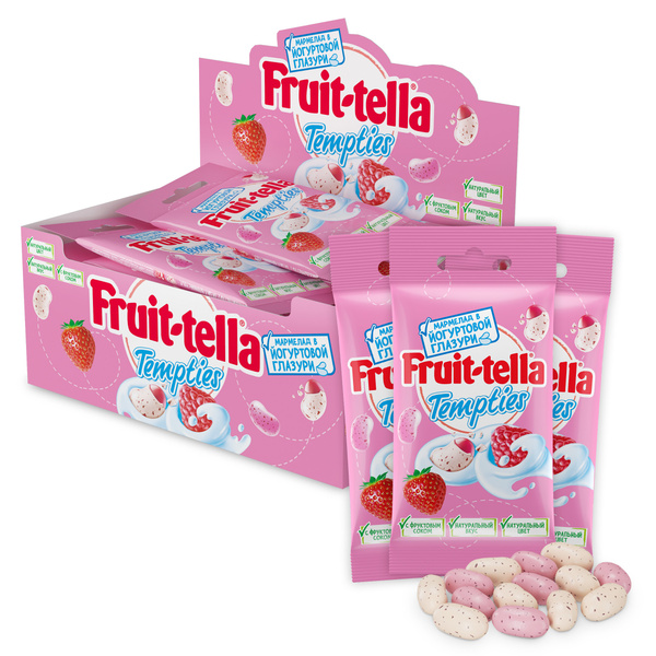 Мармелад жевательный Fruittella Tempties, 15 шт по 35 г - купить с ...
