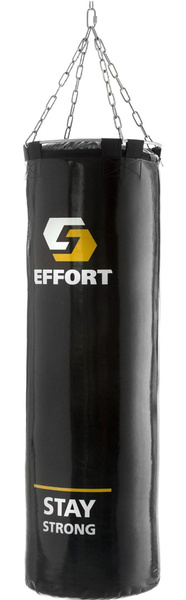 Мешок боксерский Effort PRO 35 кг на цепи / груша боксерская взрослая ...