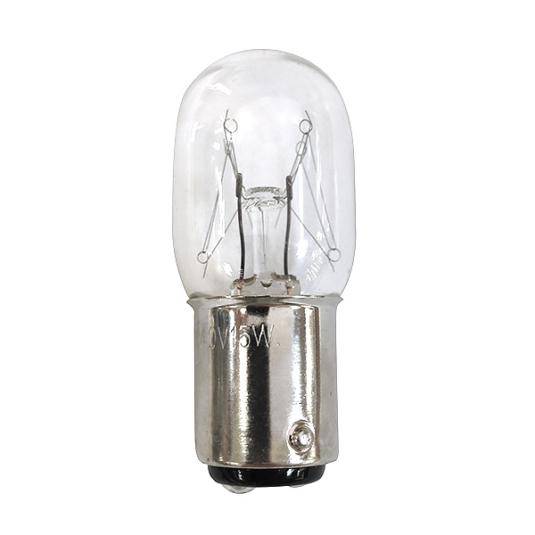 Лампочка для швейных машин цокольная, 20х50 мм, 15W, 220/240V - купить ...
