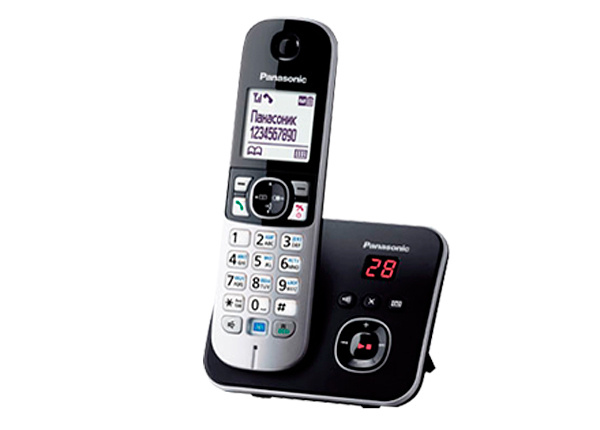 DECT телефон Panasonic KX-TG6821RUB - купить с доставкой по выгодным ...