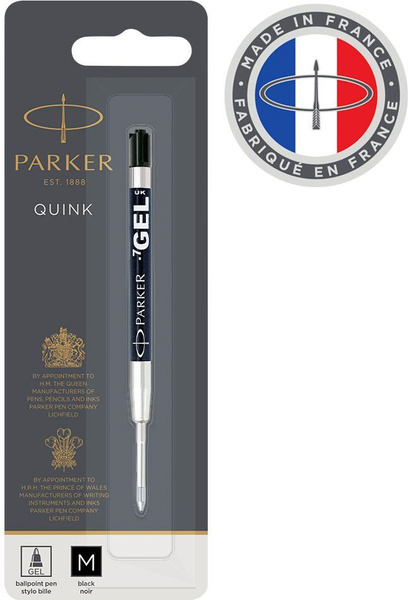 Parker Стержень гелевый для шариковых ручек цвет чернил черный - купить ...