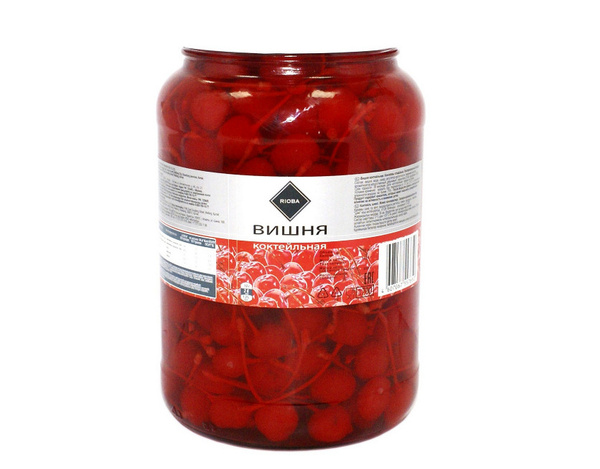 RIOBA Вишня коктейльная, 1700г - купить с доставкой по выгодным ценам в ...