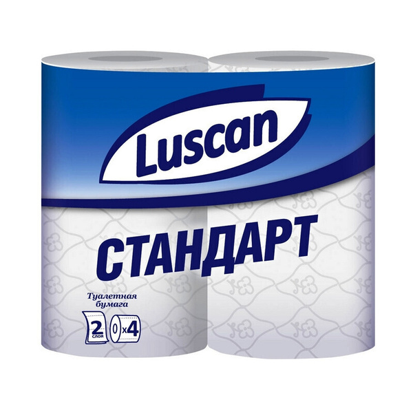 Luscan Туалетная бумага 4 шт - купить с доставкой по выгодным ценам в ...